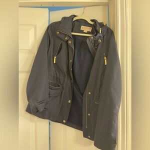 Michael Kors raincoat navy